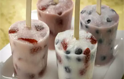 Red Bean Yogurt Popsicle Recipe